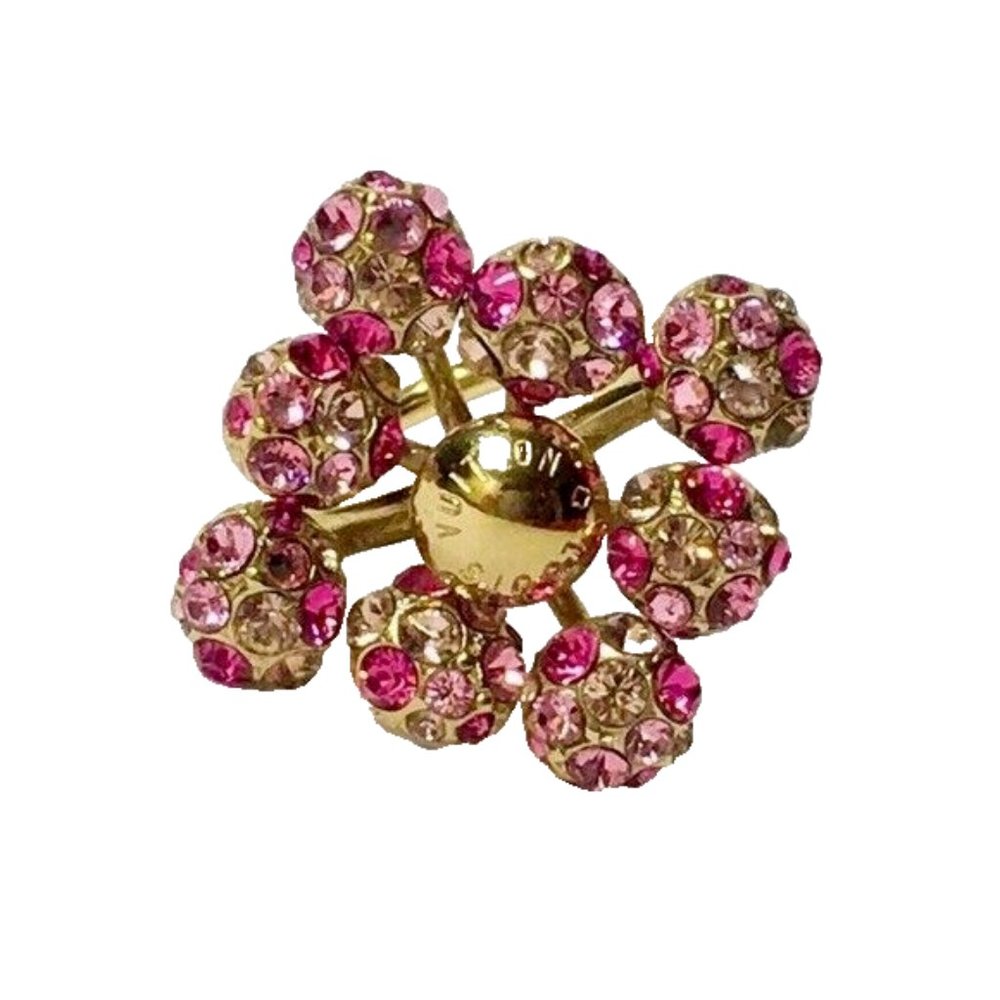 Louis Vuitton Mille et Nuit Crystal Flower Ring